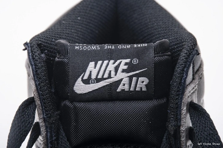 OG 555088-013 Shadow High Black Retro 1 Gray  Jordan Air 1001